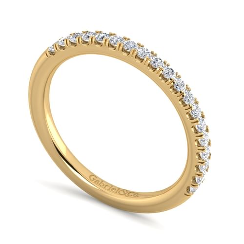 14K Yellow Gold Matching Wedding Band