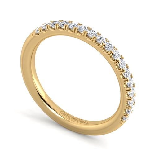 14K Yellow Gold Matching Wedding Band