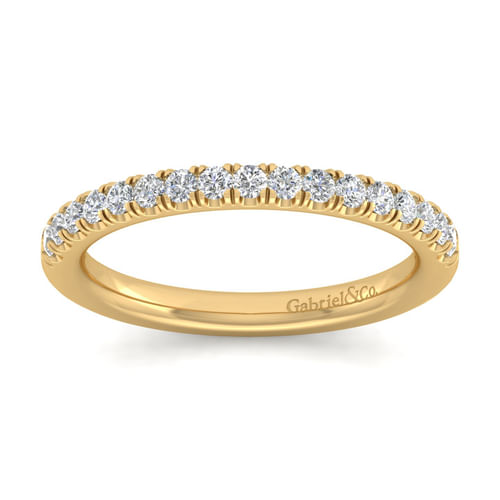 14K Yellow Gold Matching Wedding Band