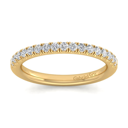 14K Yellow Gold Matching Wedding Band