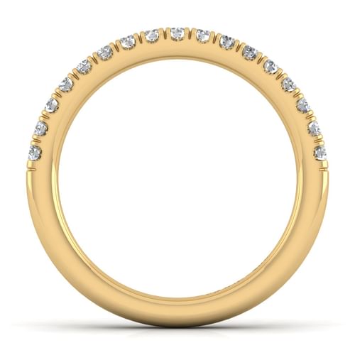 14K Yellow Gold Matching Wedding Band