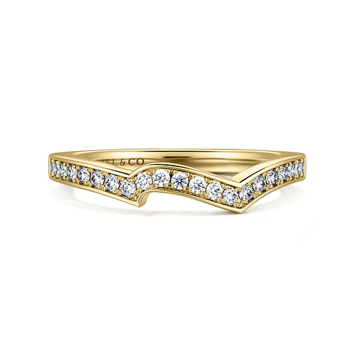 14K Yellow Gold Matching Wedding Band