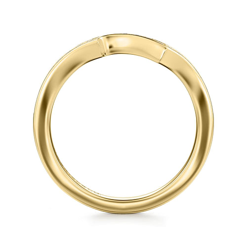 14K Yellow Gold Matching Wedding Band