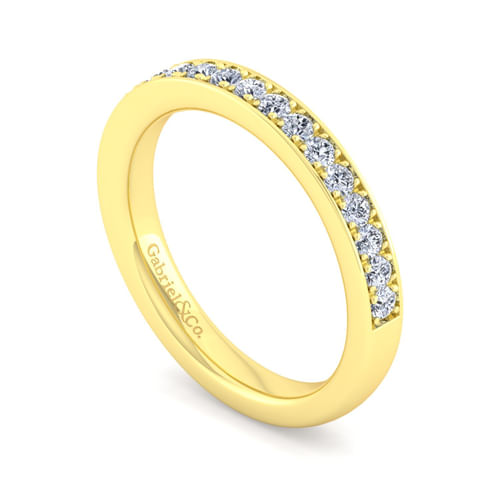 14K Yellow Gold Matching Wedding Band