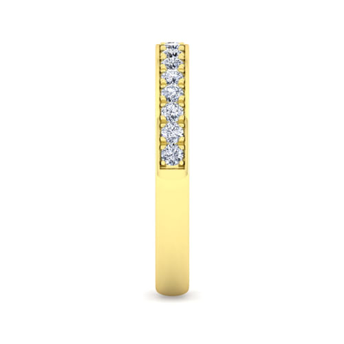 14K Yellow Gold Matching Wedding Band