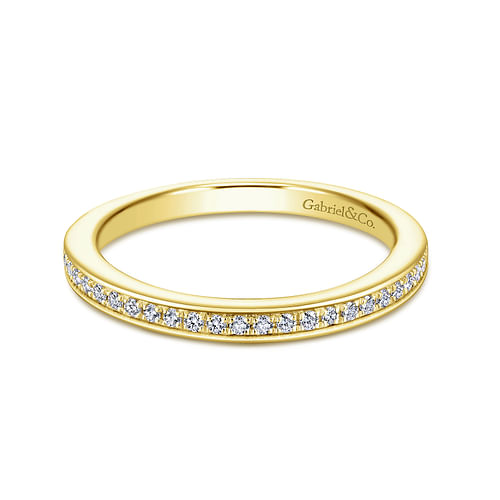 14K Yellow Gold Matching Wedding Band