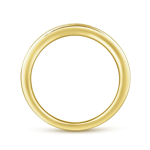 14K Yellow Gold Matching Wedding Band