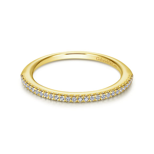 14K Yellow Gold Matching Wedding Band