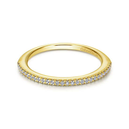 Gabriel - 14K Yellow Gold Matching Wedding Band