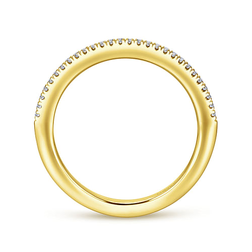 14K Yellow Gold Matching Wedding Band