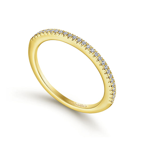 14K Yellow Gold Matching Wedding Band