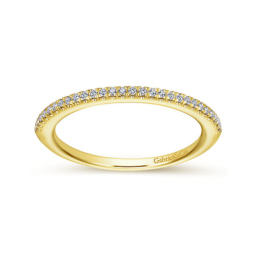 14K Yellow Gold Matching Wedding Band