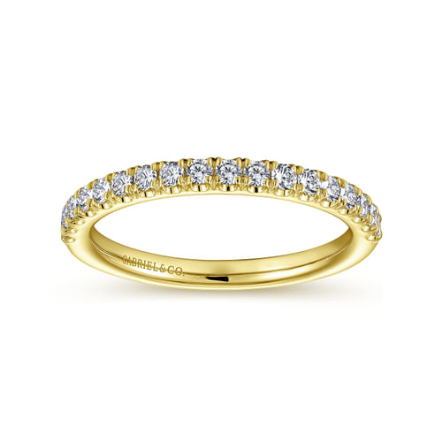 14K Yellow Gold Matching Wedding Band