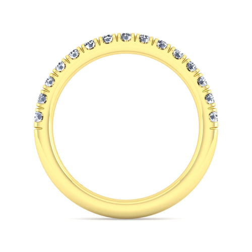 14K Yellow Gold Matching Wedding Band
