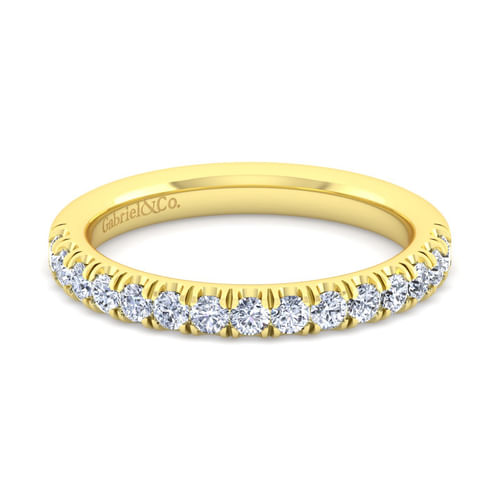 14K Yellow Gold Matching Wedding Band