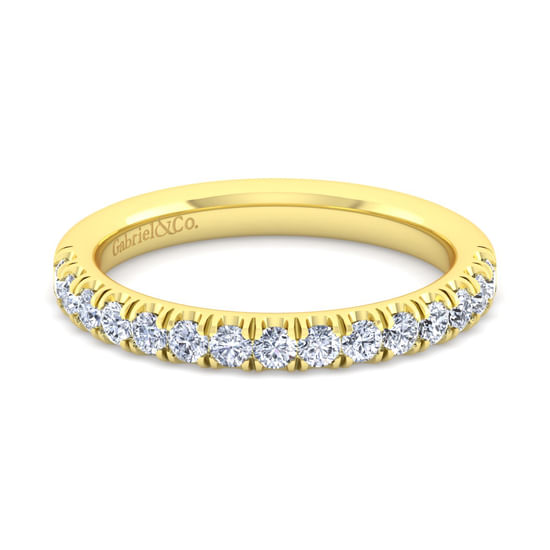 Gabriel - 14K Yellow Gold Matching Wedding Band