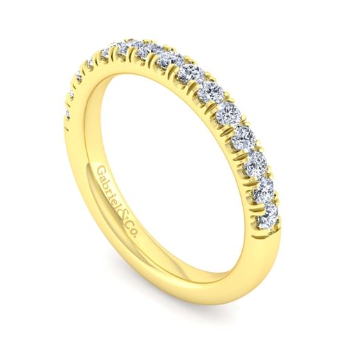 14K Yellow Gold Matching Wedding Band
