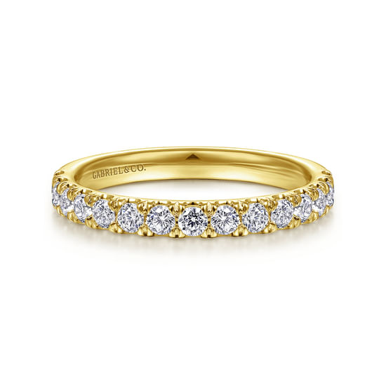 Gabriel - 14K Yellow Gold Matching Wedding Band