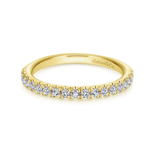 14K Yellow Gold Matching Wedding Band