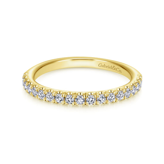 Gabriel - 14K Yellow Gold Matching Wedding Band