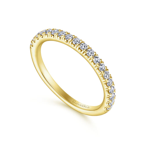 14K Yellow Gold Matching Wedding Band