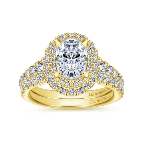 14K Yellow Gold Matching Wedding Band