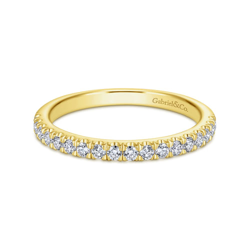 14K Yellow Gold Matching Wedding Band