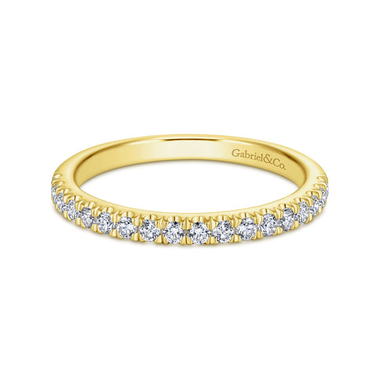 Gabriel - 14K Yellow Gold Matching Wedding Band