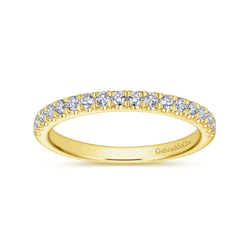 14K Yellow Gold Matching Wedding Band