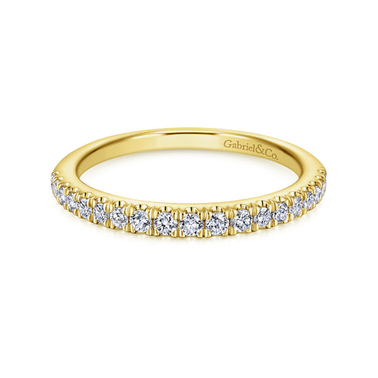 Gabriel - 14K Yellow Gold Matching Wedding Band