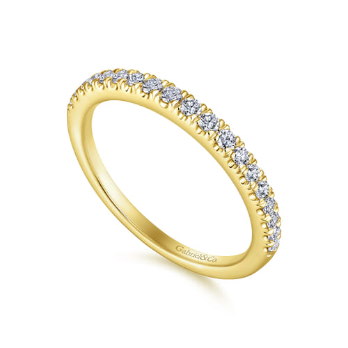 14K Yellow Gold Matching Wedding Band