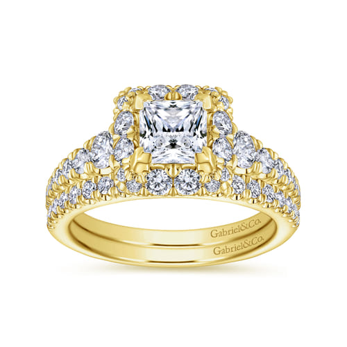 14K Yellow Gold Matching Wedding Band