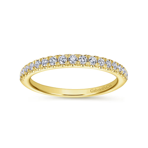 14K Yellow Gold Matching Wedding Band