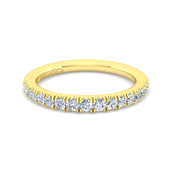 Gabriel - 14K Yellow Gold Matching Wedding Band