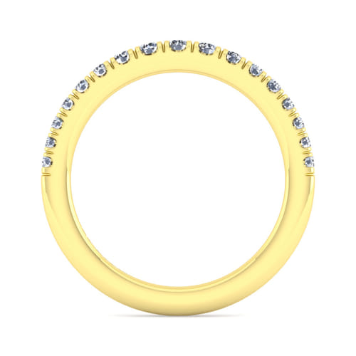 14K Yellow Gold Matching Wedding Band