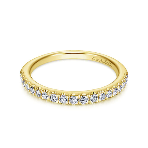 14K Yellow Gold Matching Wedding Band