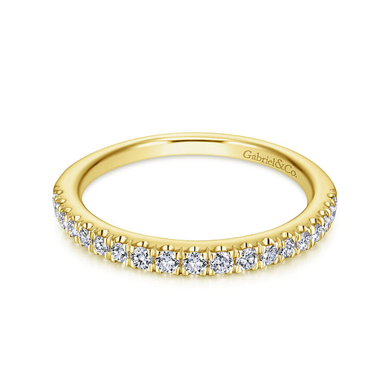 Gabriel - 14K Yellow Gold Matching Wedding Band