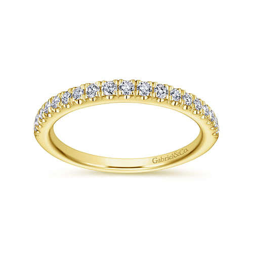 14K Yellow Gold Matching Wedding Band