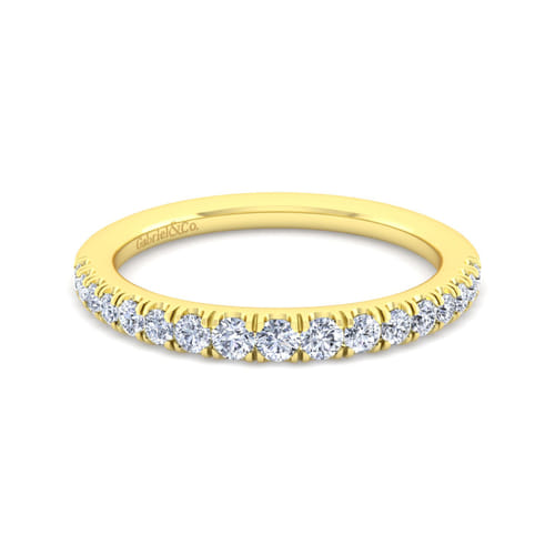 14K Yellow Gold Matching Wedding Band