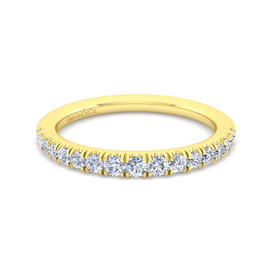 Gabriel - 14K Yellow Gold Matching Wedding Band