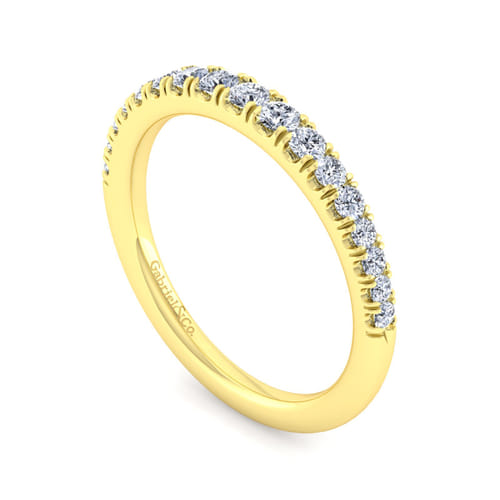 14K Yellow Gold Matching Wedding Band