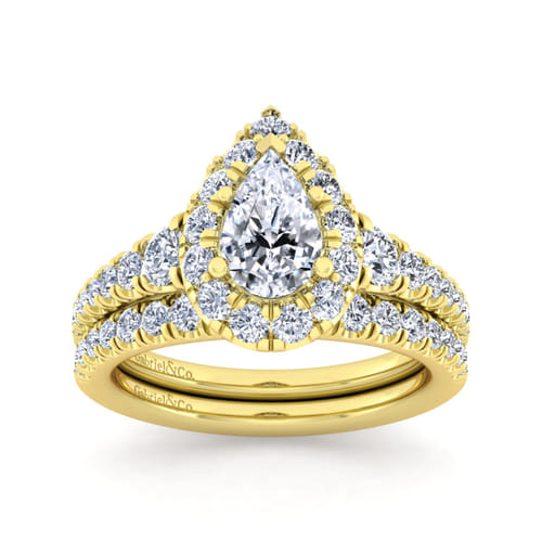 14K Yellow Gold Matching Wedding Band