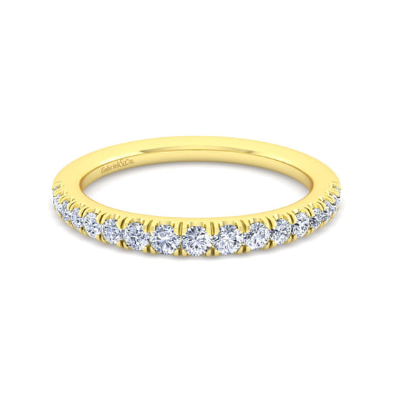 Gabriel - 14K Yellow Gold Matching Wedding Band