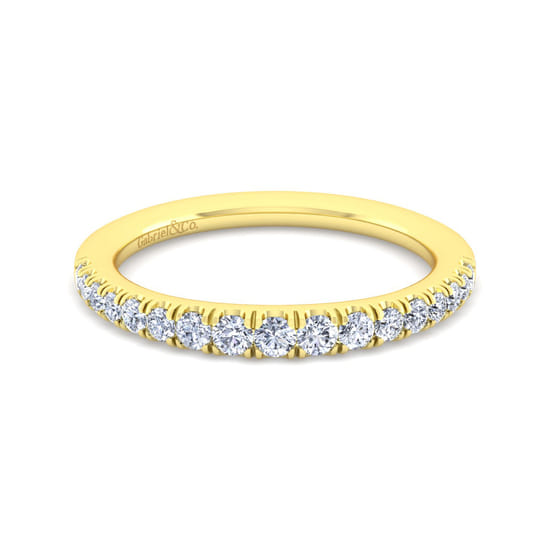 Gabriel - 14K Yellow Gold Matching Wedding Band