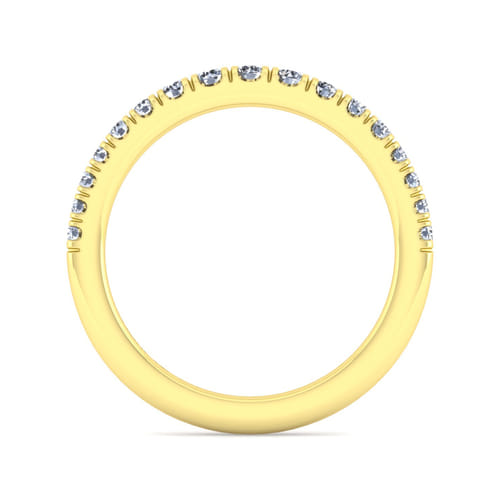 14K Yellow Gold Matching Wedding Band