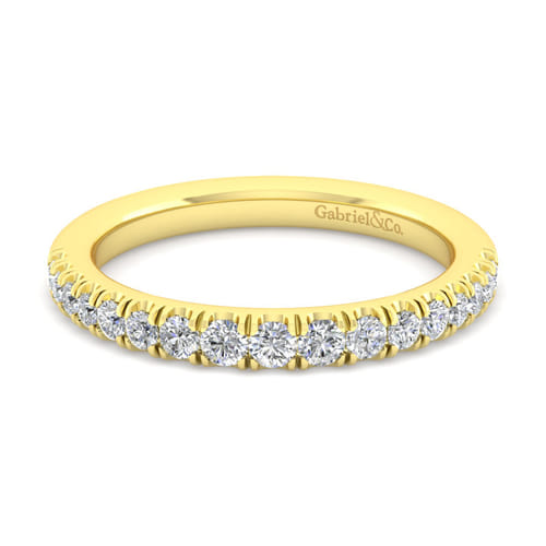 14K Yellow Gold Matching Wedding Band