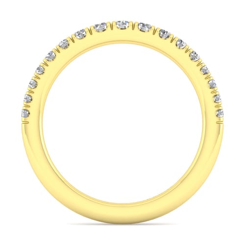 14K Yellow Gold Matching Wedding Band
