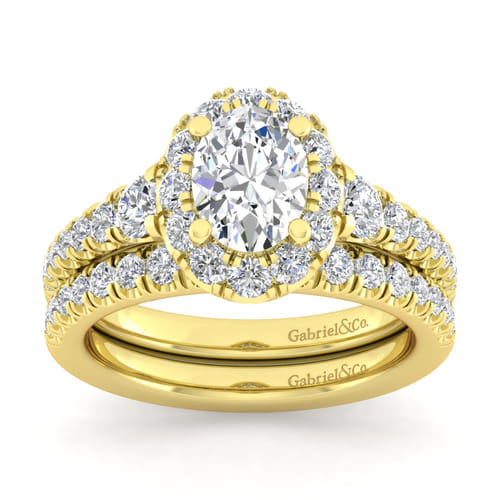 14K Yellow Gold Matching Wedding Band