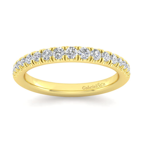 14K Yellow Gold Matching Wedding Band