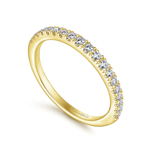 14K Yellow Gold Matching Wedding Band